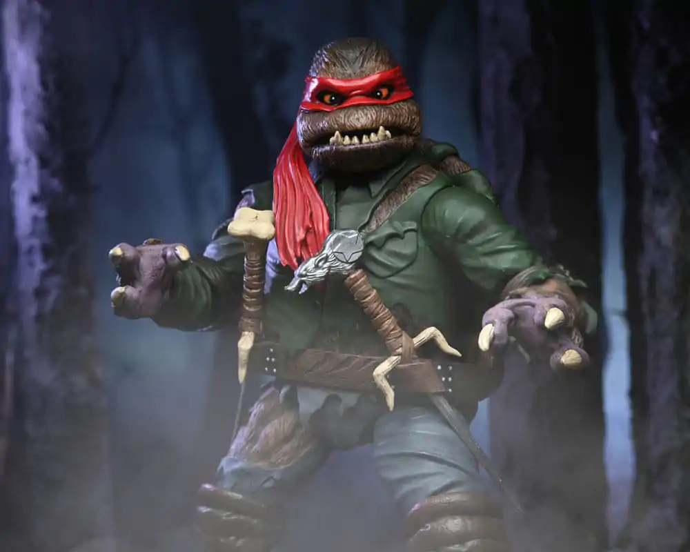 Figurină de acțiune Universal Monsters x Teenage Mutant Ninja Turtles Ultimate Raphael ca The Wolfman 18 cm poza produsului