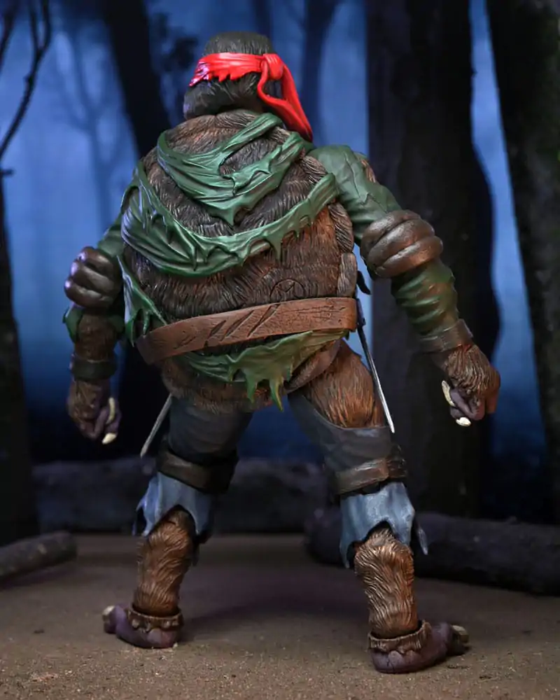 Figurină de acțiune Universal Monsters x Teenage Mutant Ninja Turtles Ultimate Raphael ca The Wolfman 18 cm poza produsului