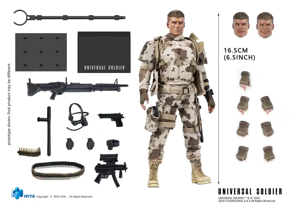 Figurină de Acțiune Universal Soldier Exquisite Super Series 1/12 Andrew Scott 16 cm poza produsului