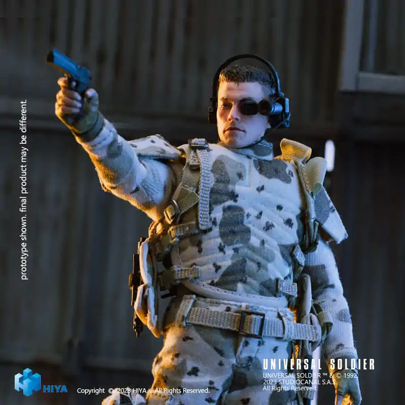 Universal Soldier Exquisite Super Series figurină de acțiune 1/12 Luc Deveraux 16 cm poza produsului