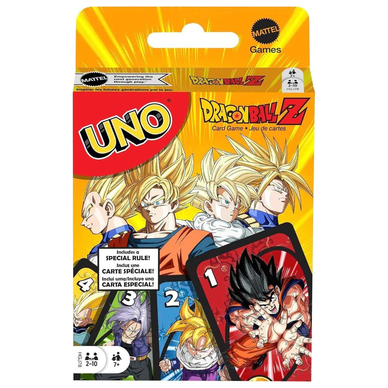 UNO Dragon Ball Z joc de cărți poza produsului