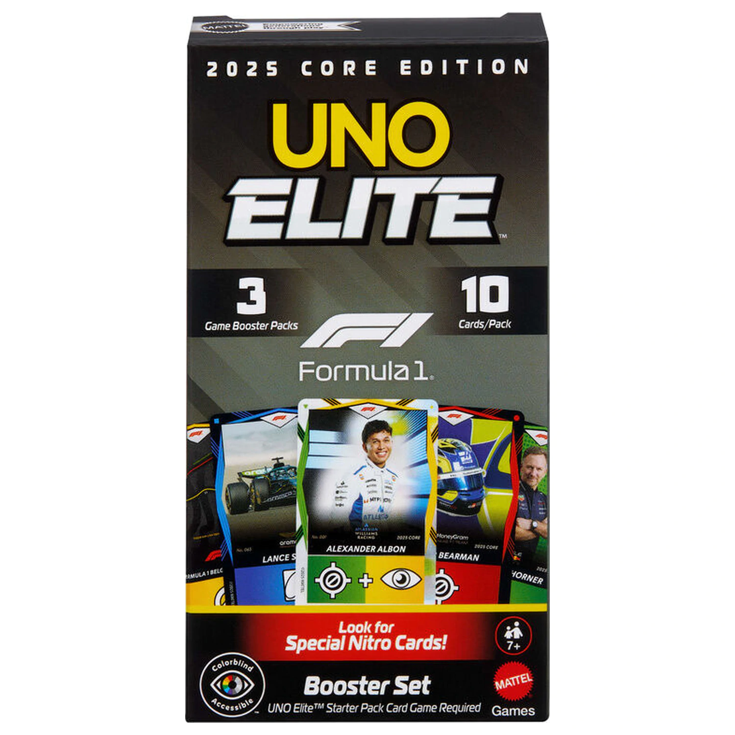 UNO Elite F1 Booster Pack joc de carti poza produsului