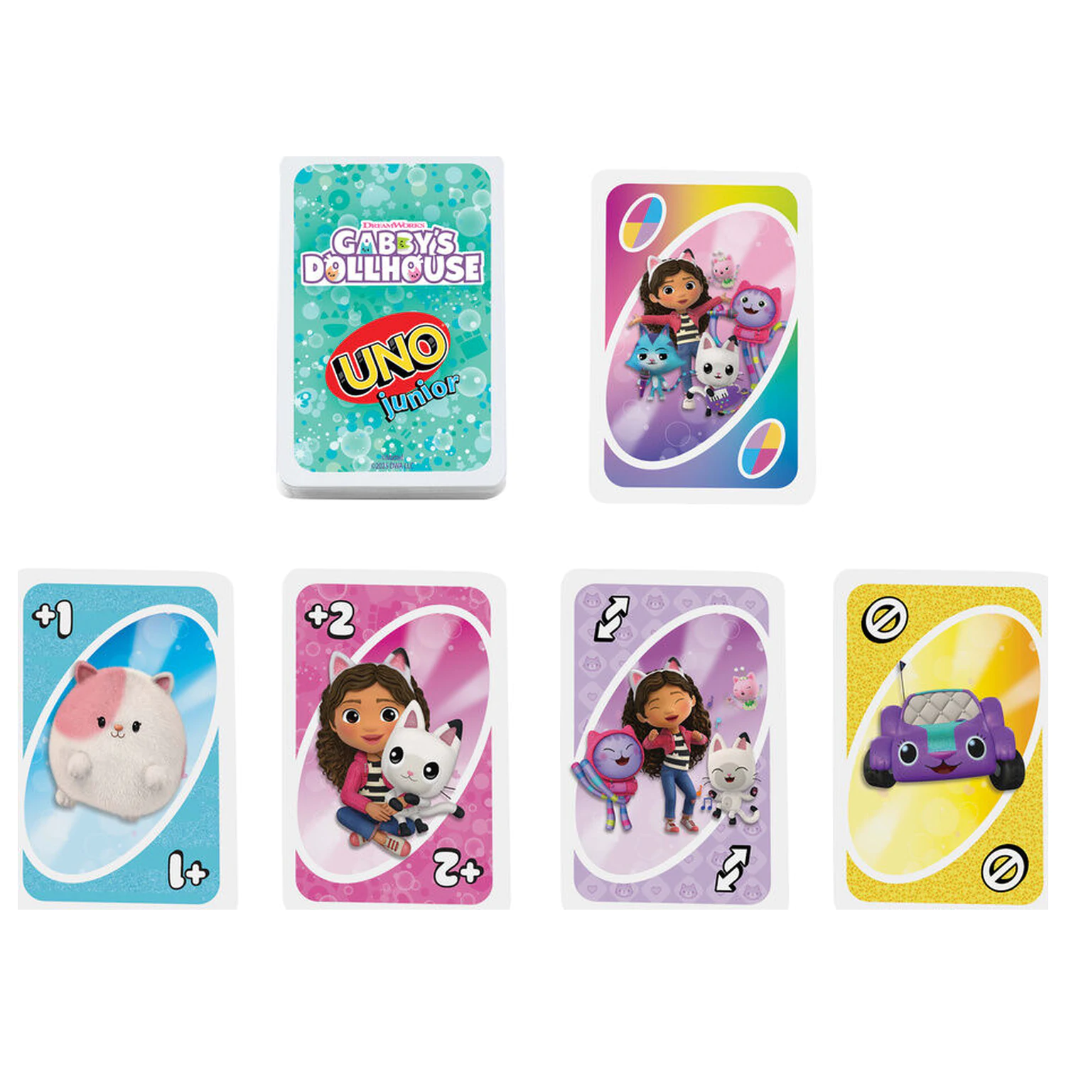 UNO Gabbys Dollhouse joc de carti poza produsului