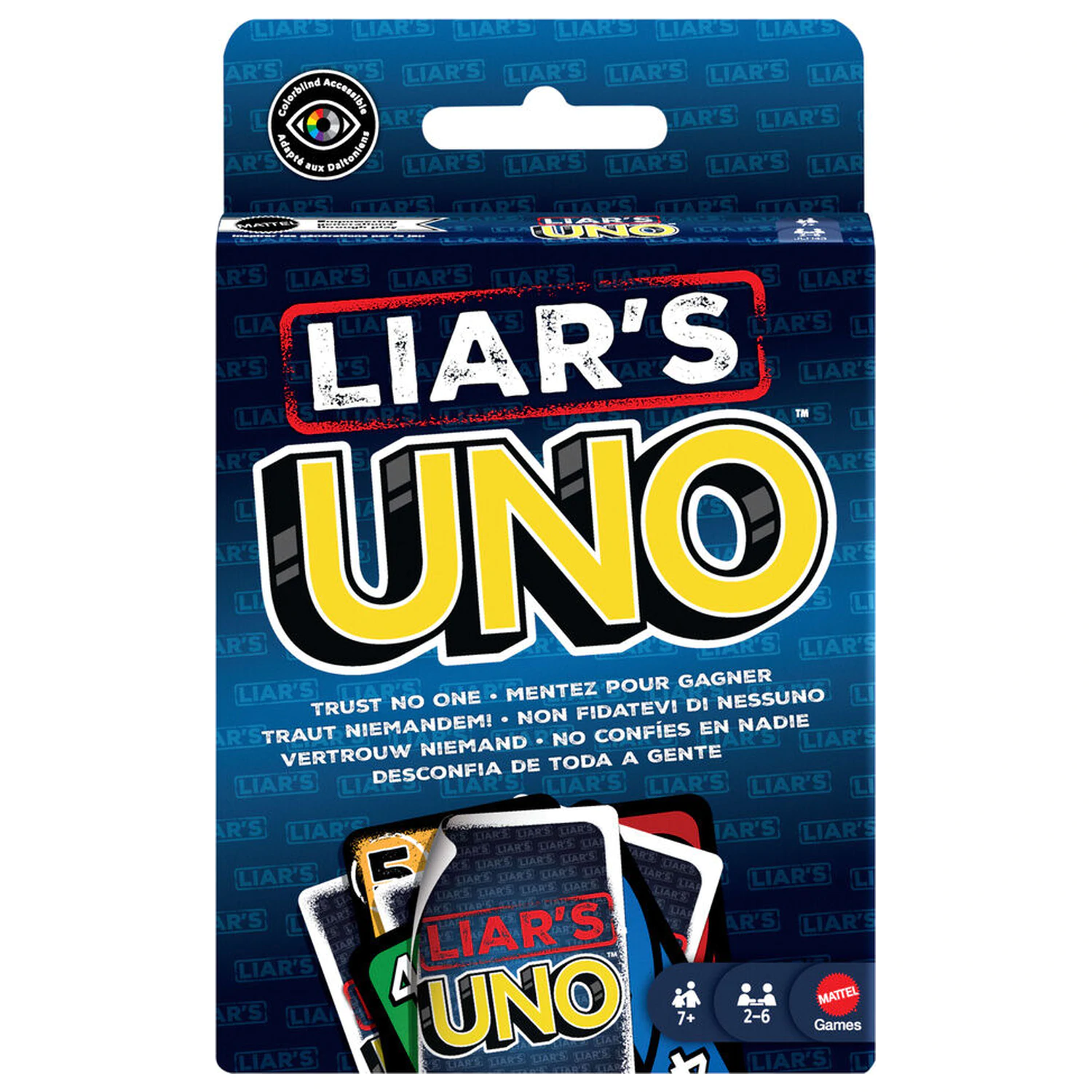 UNO Liars joc de cărți poza produsului