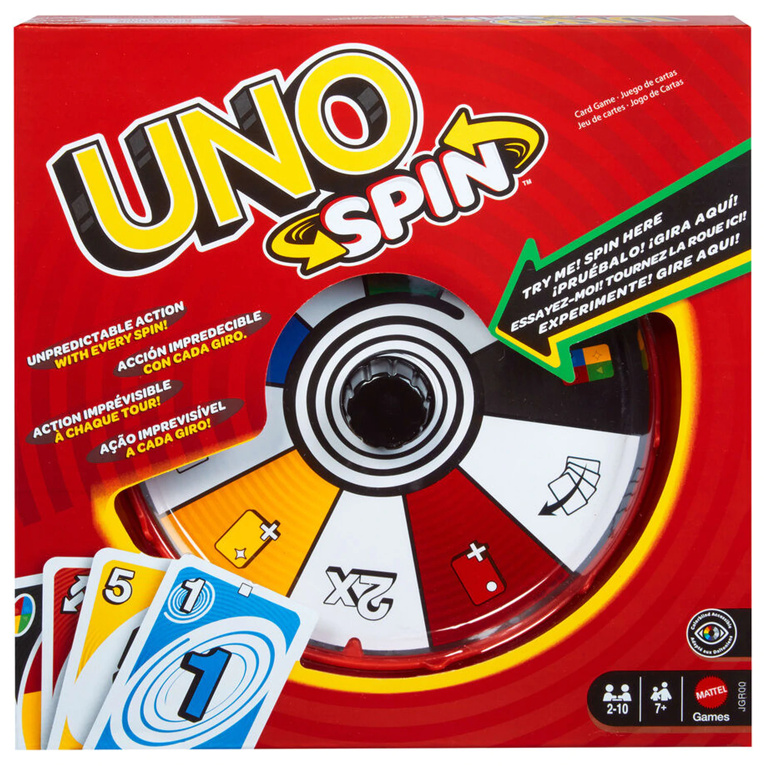 UNO Spin joc de cărți poza produsului