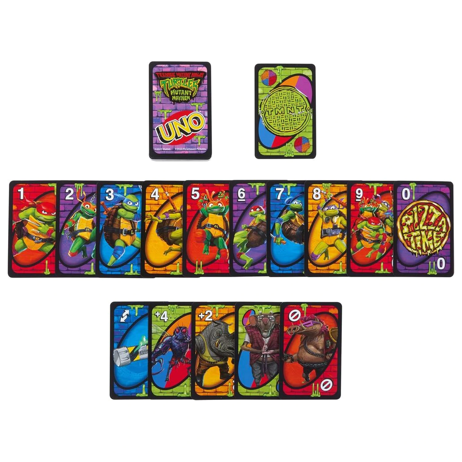 UNO Teenage Mutant Ninja Turtles joc de cărți poza produsului