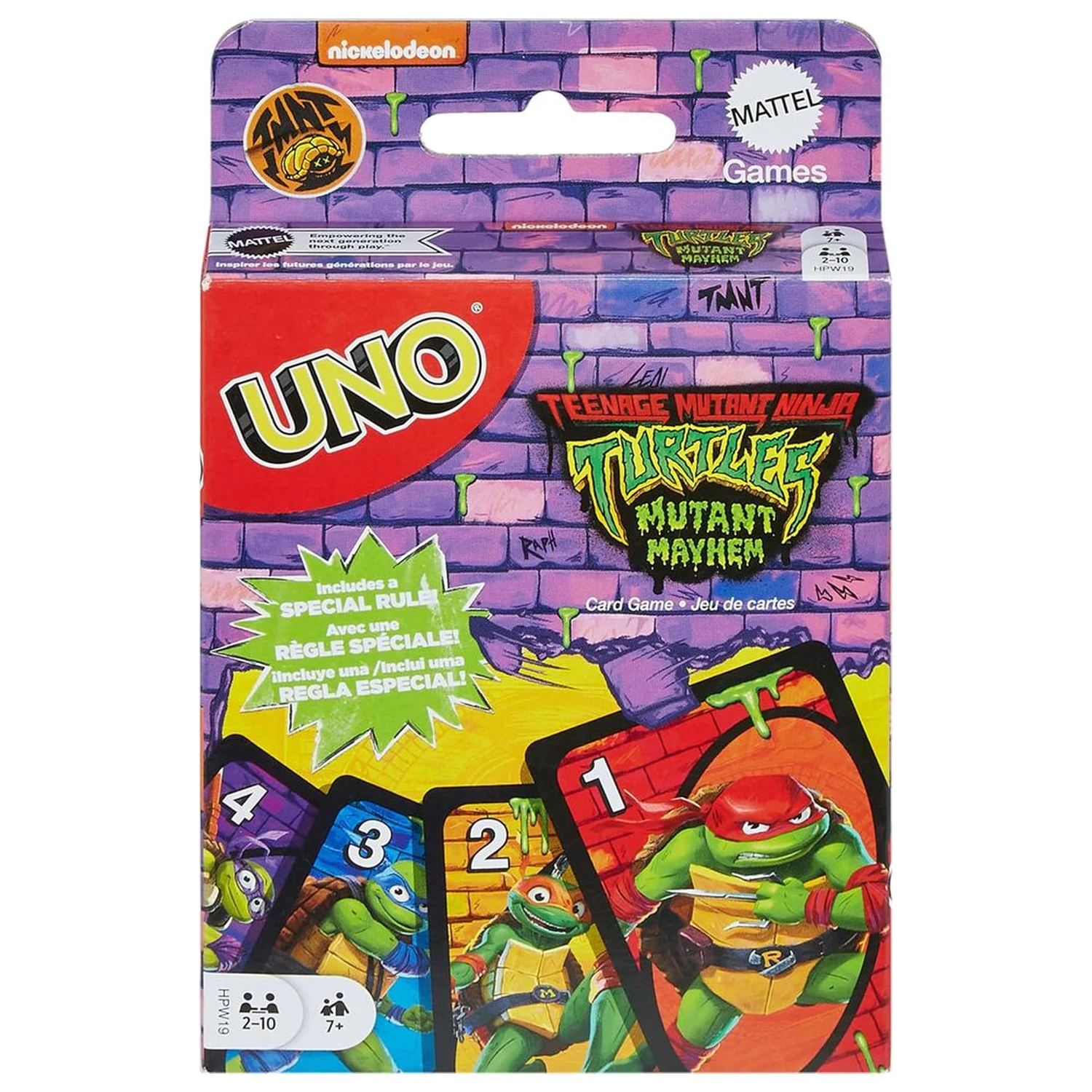 UNO Teenage Mutant Ninja Turtles joc de cărți poza produsului