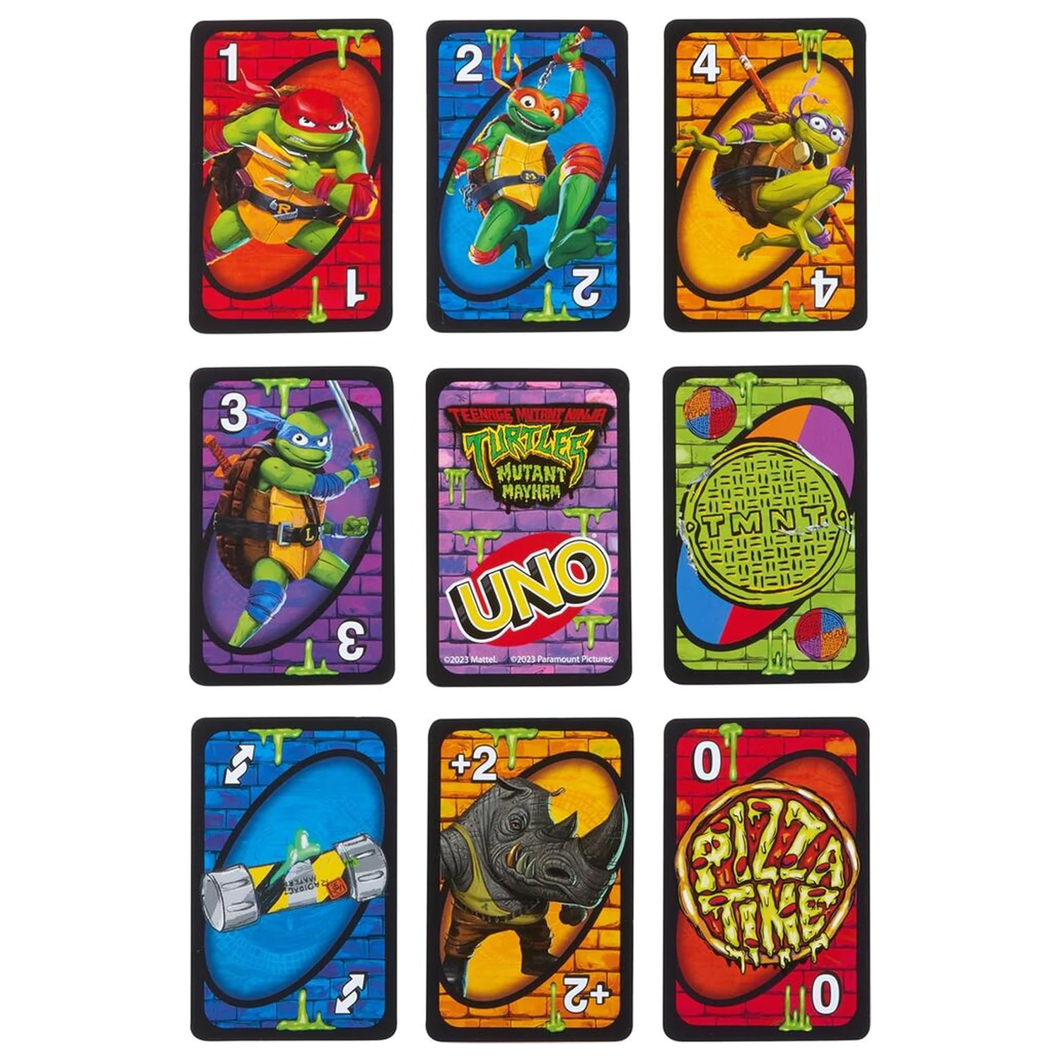 UNO Teenage Mutant Ninja Turtles joc de cărți poza produsului