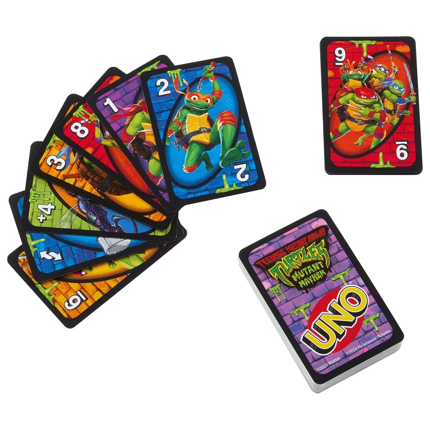 UNO Teenage Mutant Ninja Turtles joc de cărți poza produsului