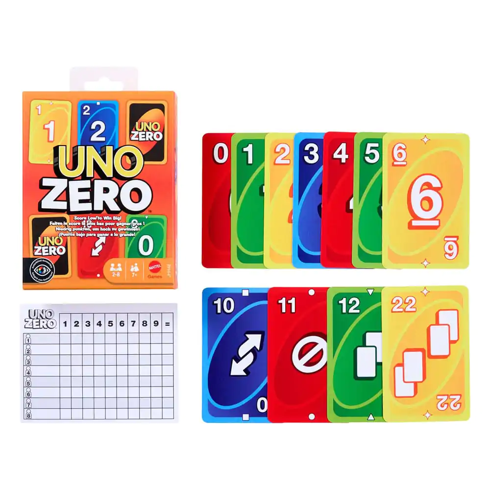 UNO Zero Joc de cărți poza produsului