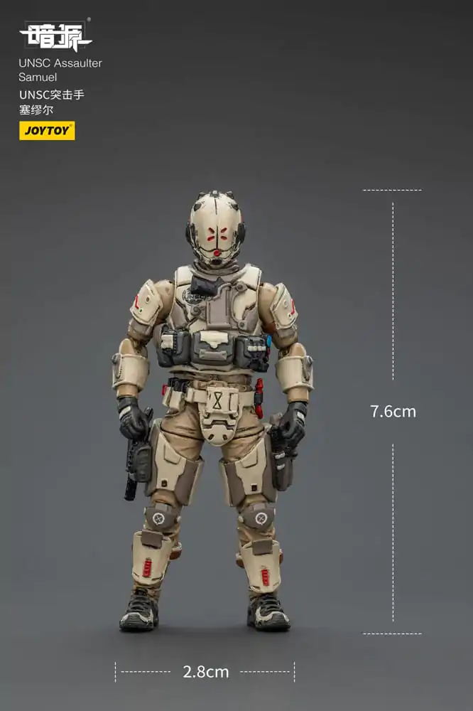 UNSC Dark Source Figurina de Actiune Assaulter Samuel 7 cm poza produsului