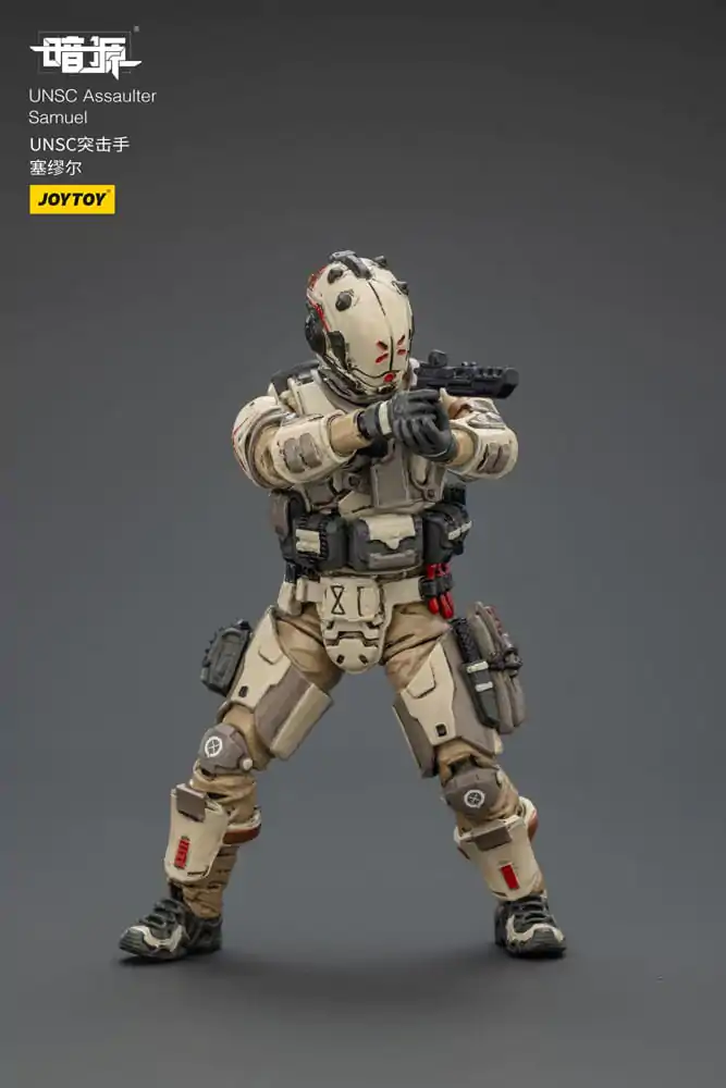 UNSC Dark Source Figurina de Actiune Assaulter Samuel 7 cm poza produsului