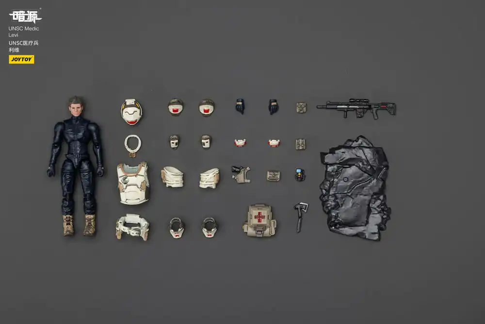 UNSC Dark Source Figurina de Actiune Medic Levi 7 cm poza produsului