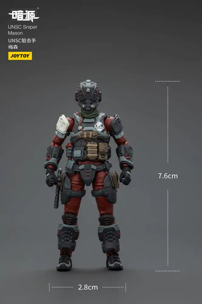 UNSC Dark Source Figurina de actiune Sniper Mason 7 cm poza produsului