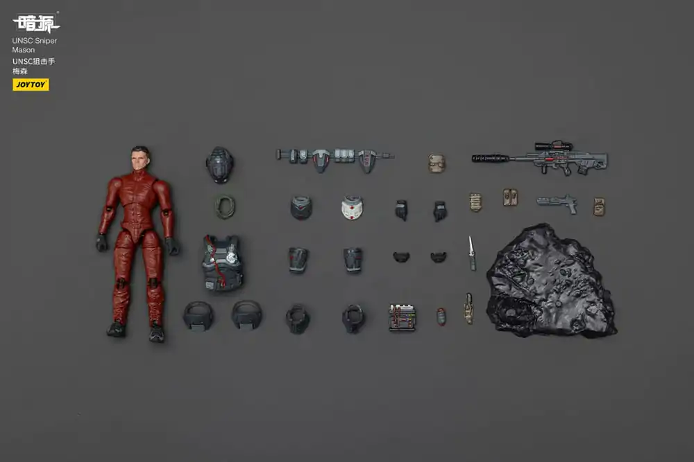 UNSC Dark Source Figurina de actiune Sniper Mason 7 cm poza produsului