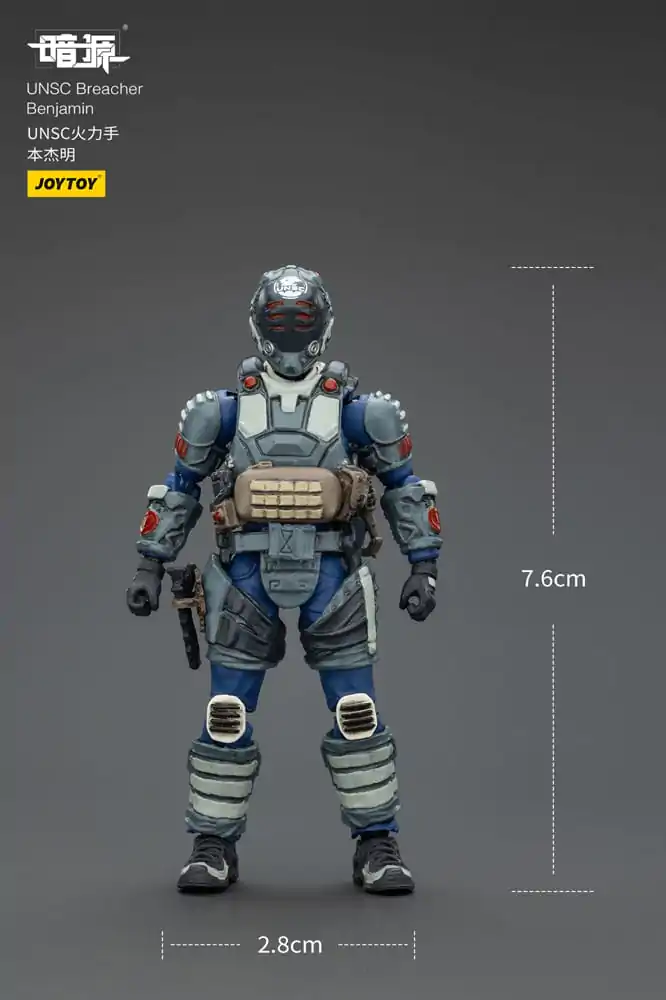 UNSC Dark Source figurina de actiune Breacher Benjamin 7 cm poza produsului