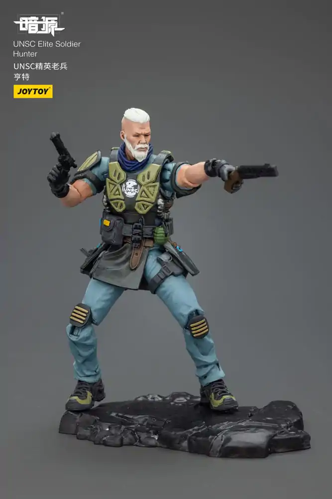 Figurina UNSC Dark Source Action Elite Soldier Hunter 7 cm poza produsului