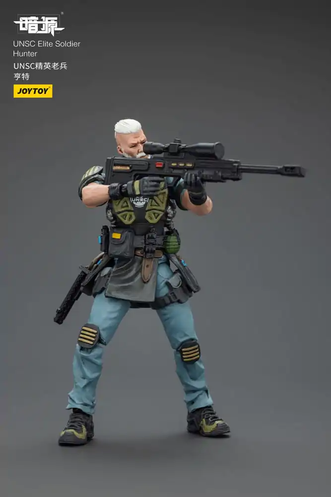 Figurina UNSC Dark Source Action Elite Soldier Hunter 7 cm poza produsului