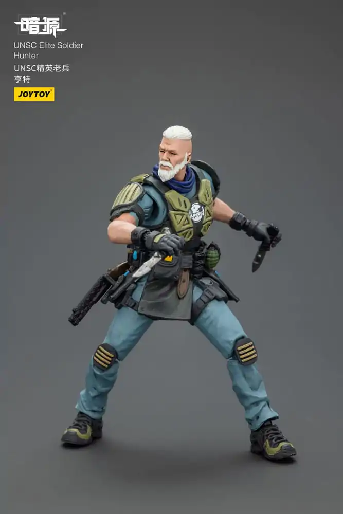 Figurina UNSC Dark Source Action Elite Soldier Hunter 7 cm poza produsului