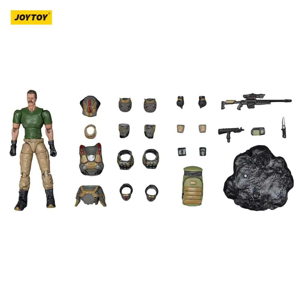 Figurina de actiune UNSC Dark Source Sniper Ivan 7 cm poza produsului