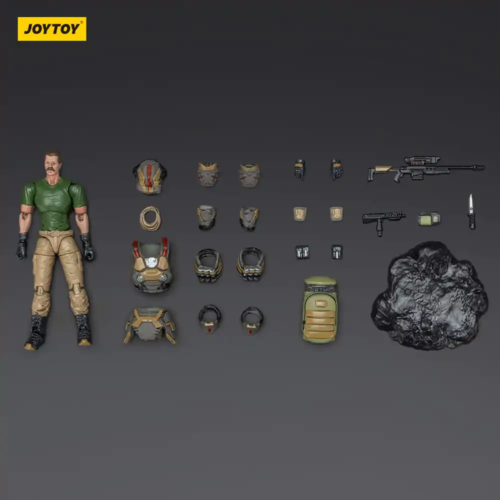 Figurina de actiune UNSC Dark Source Sniper Ivan 7 cm poza produsului