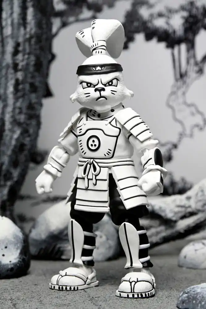 Figurină de acțiune Usagi Yojimbo Samurai Usagi Yojimbo Figurină Alb și Negru 18 cm poza produsului