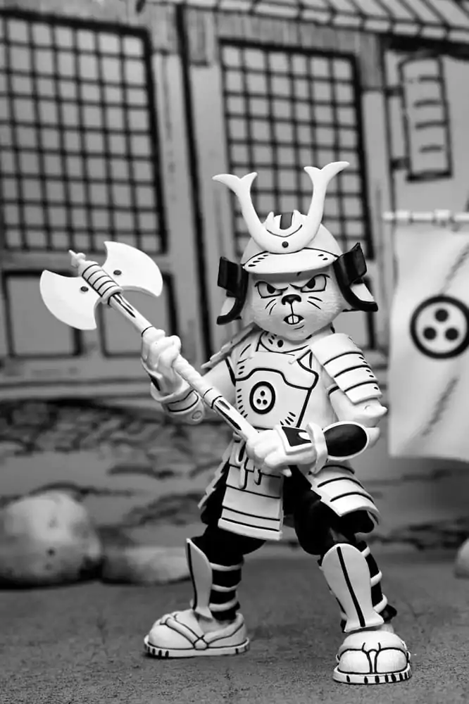 Figurină de acțiune Usagi Yojimbo Samurai Usagi Yojimbo Figurină Alb și Negru 18 cm poza produsului