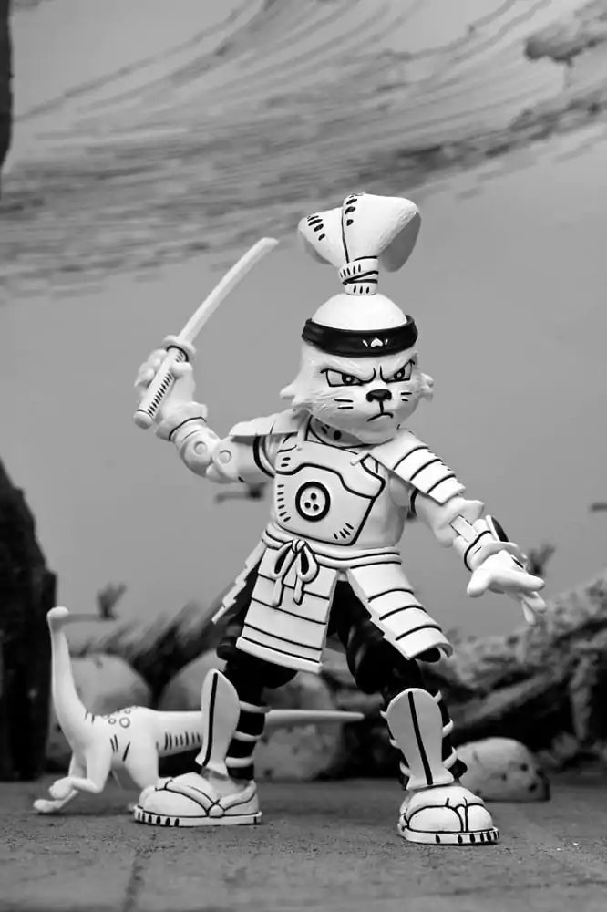 Figurină de acțiune Usagi Yojimbo Samurai Usagi Yojimbo Figurină Alb și Negru 18 cm poza produsului