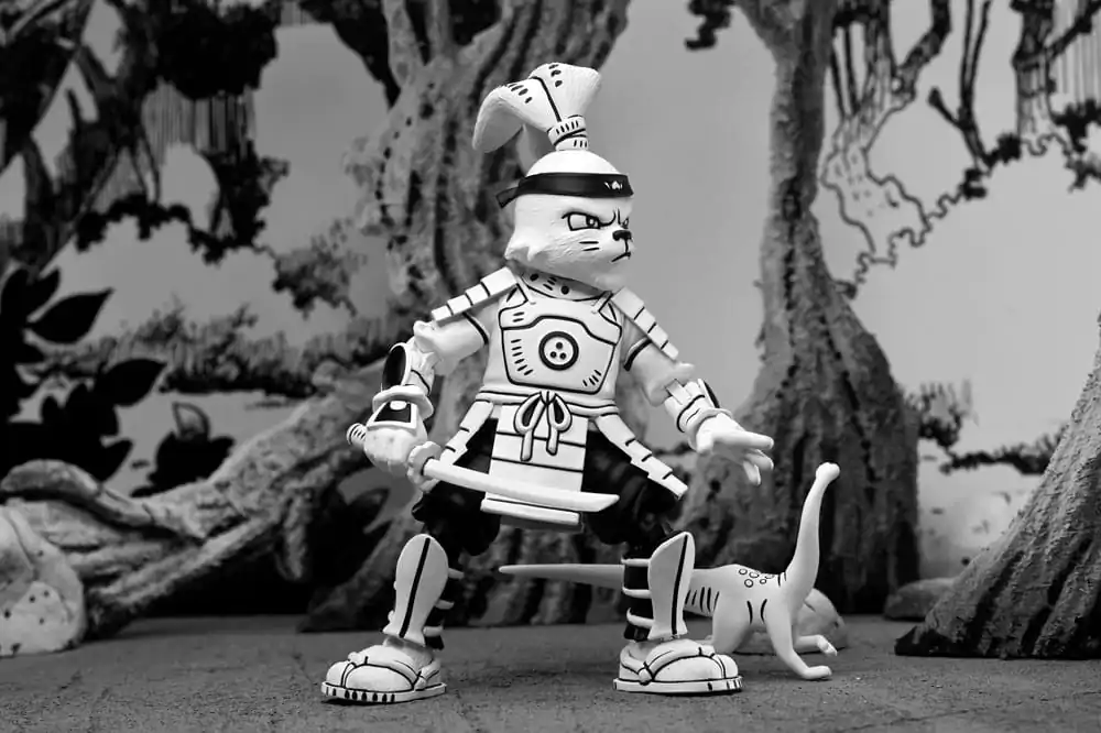 Figurină de acțiune Usagi Yojimbo Samurai Usagi Yojimbo Figurină Alb și Negru 18 cm poza produsului