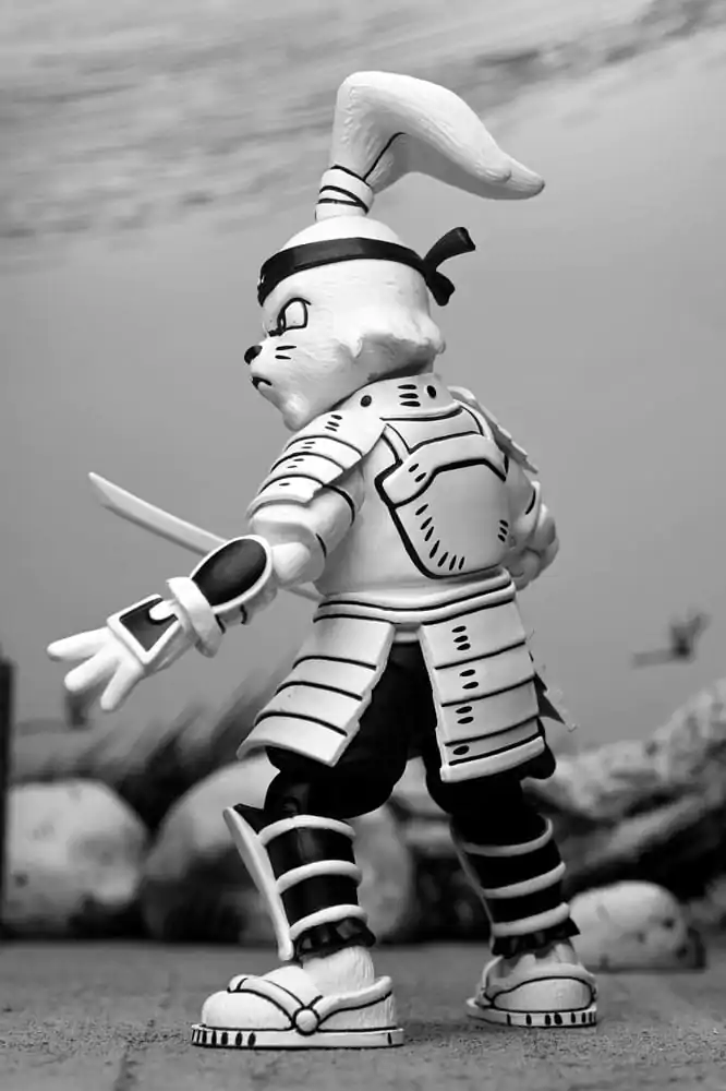 Figurină de acțiune Usagi Yojimbo Samurai Usagi Yojimbo Figurină Alb și Negru 18 cm poza produsului
