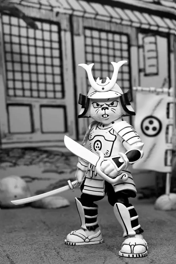 Figurină de acțiune Usagi Yojimbo Samurai Usagi Yojimbo Figurină Alb și Negru 18 cm poza produsului