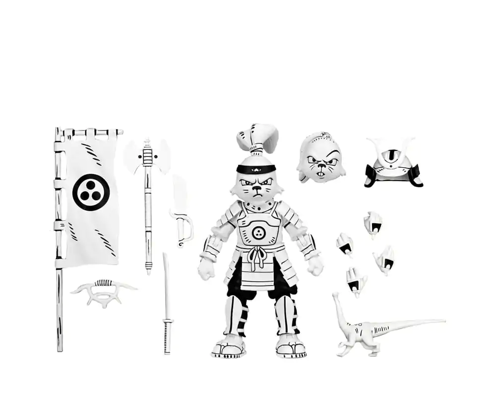 Figurină de acțiune Usagi Yojimbo Samurai Usagi Yojimbo Figurină Alb și Negru 18 cm poza produsului