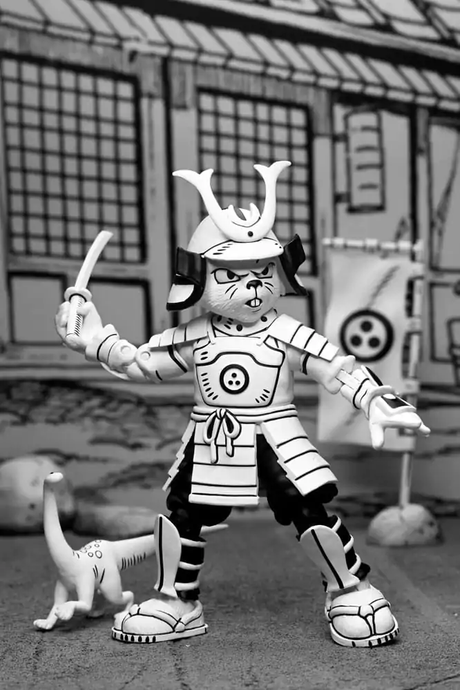 Figurină de acțiune Usagi Yojimbo Samurai Usagi Yojimbo Figurină Alb și Negru 18 cm poza produsului