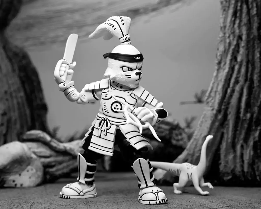 Figurină de acțiune Usagi Yojimbo Samurai Usagi Yojimbo Figurină Alb și Negru 18 cm poza produsului