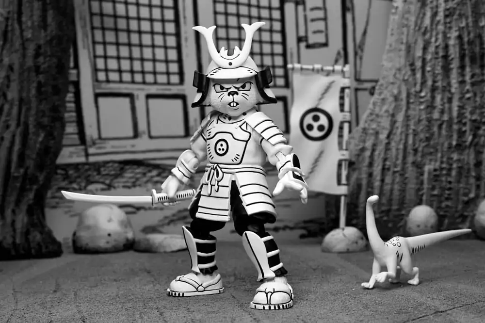 Figurină de acțiune Usagi Yojimbo Samurai Usagi Yojimbo Figurină Alb și Negru 18 cm poza produsului