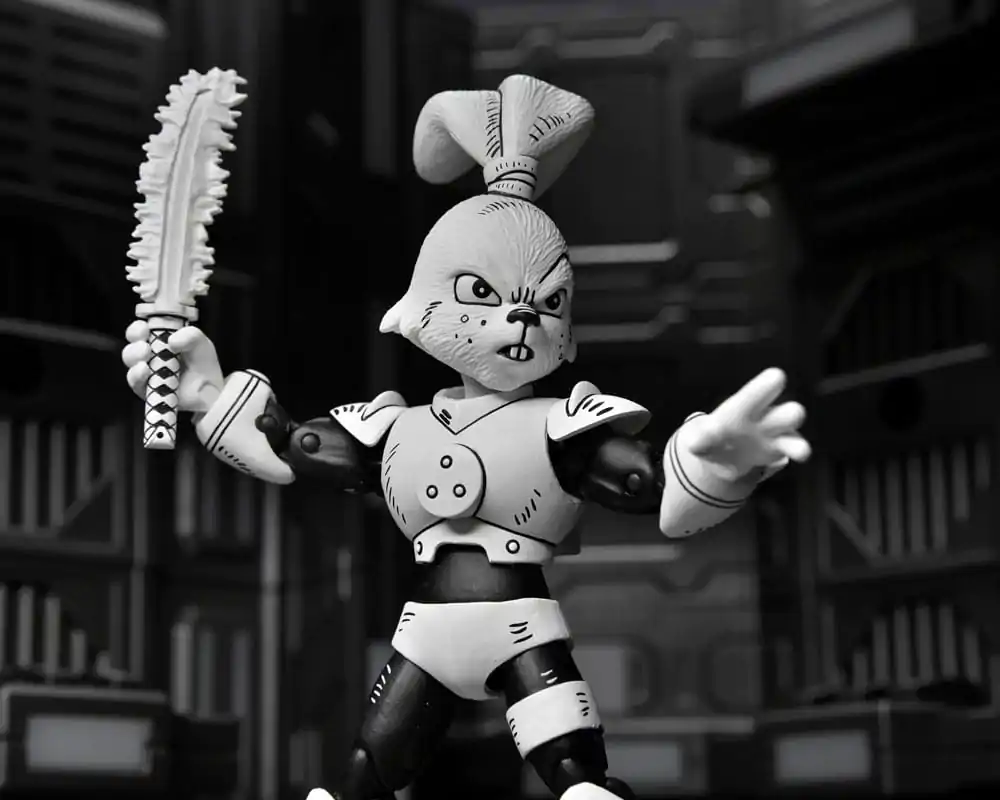 Usagi Yojimbo Figurina de Acțiune Space Usagi Yojimbo Figurina Alb-Negru 18 cm poza produsului