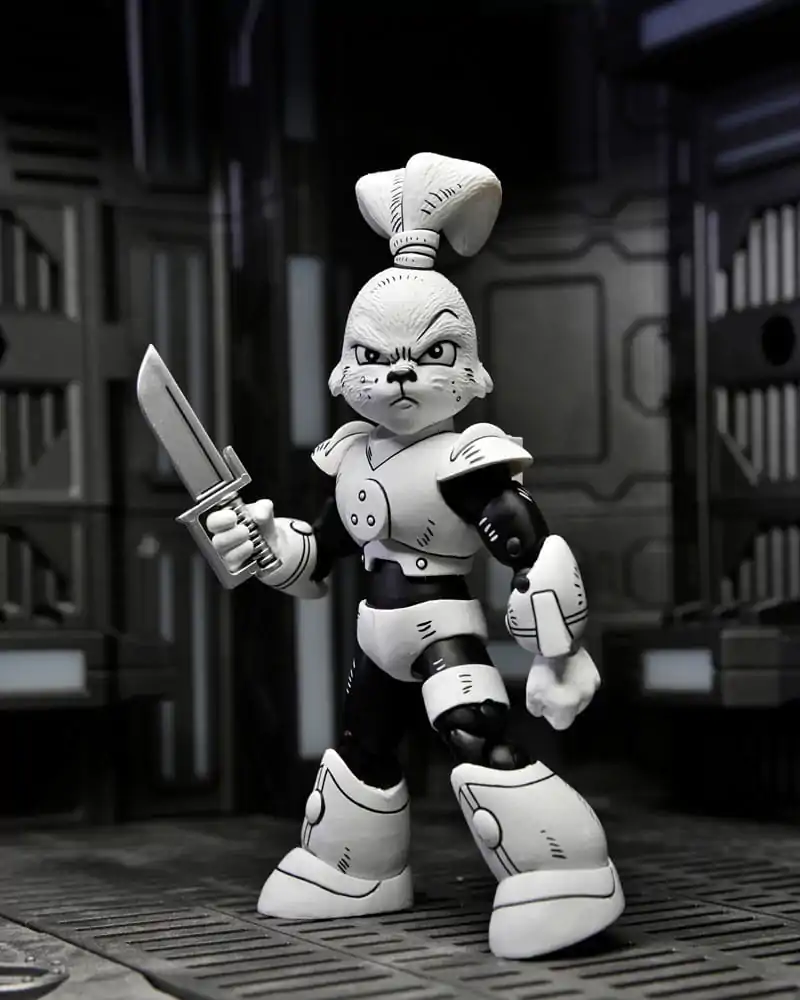 Usagi Yojimbo Figurina de Acțiune Space Usagi Yojimbo Figurina Alb-Negru 18 cm poza produsului