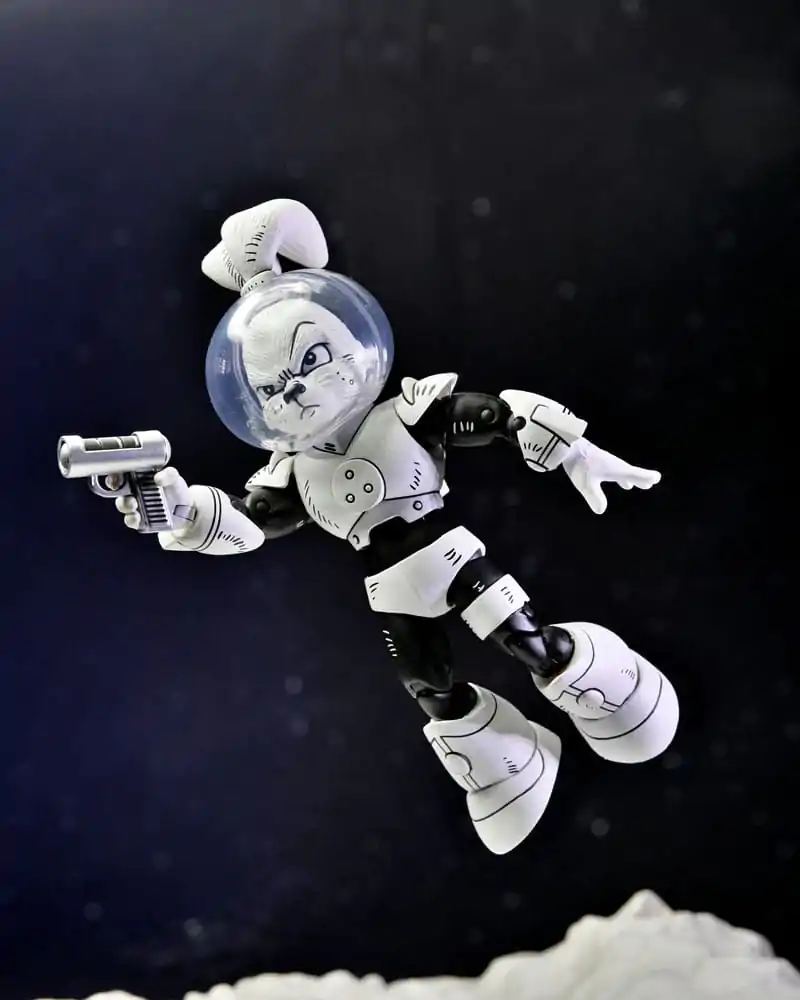 Usagi Yojimbo Figurina de Acțiune Space Usagi Yojimbo Figurina Alb-Negru 18 cm poza produsului