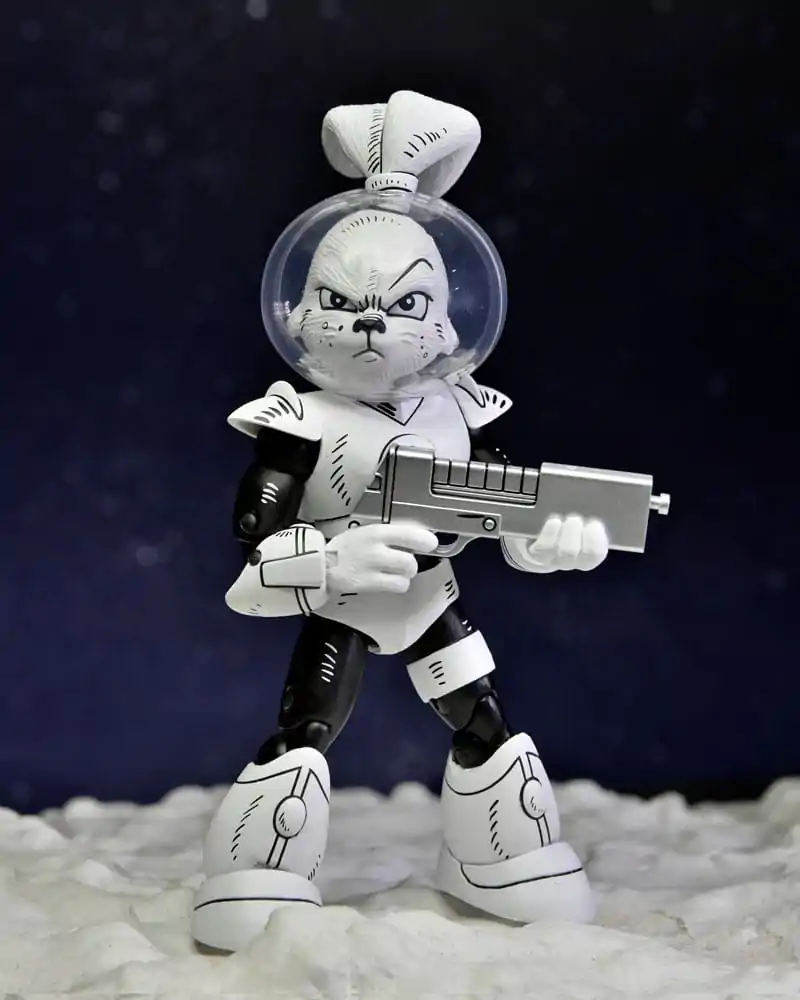 Usagi Yojimbo Figurina de Acțiune Space Usagi Yojimbo Figurina Alb-Negru 18 cm poza produsului