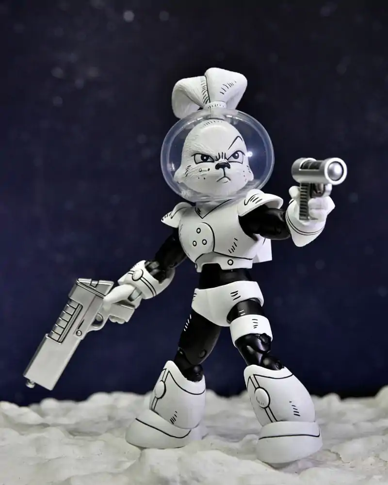 Usagi Yojimbo Figurina de Acțiune Space Usagi Yojimbo Figurina Alb-Negru 18 cm poza produsului