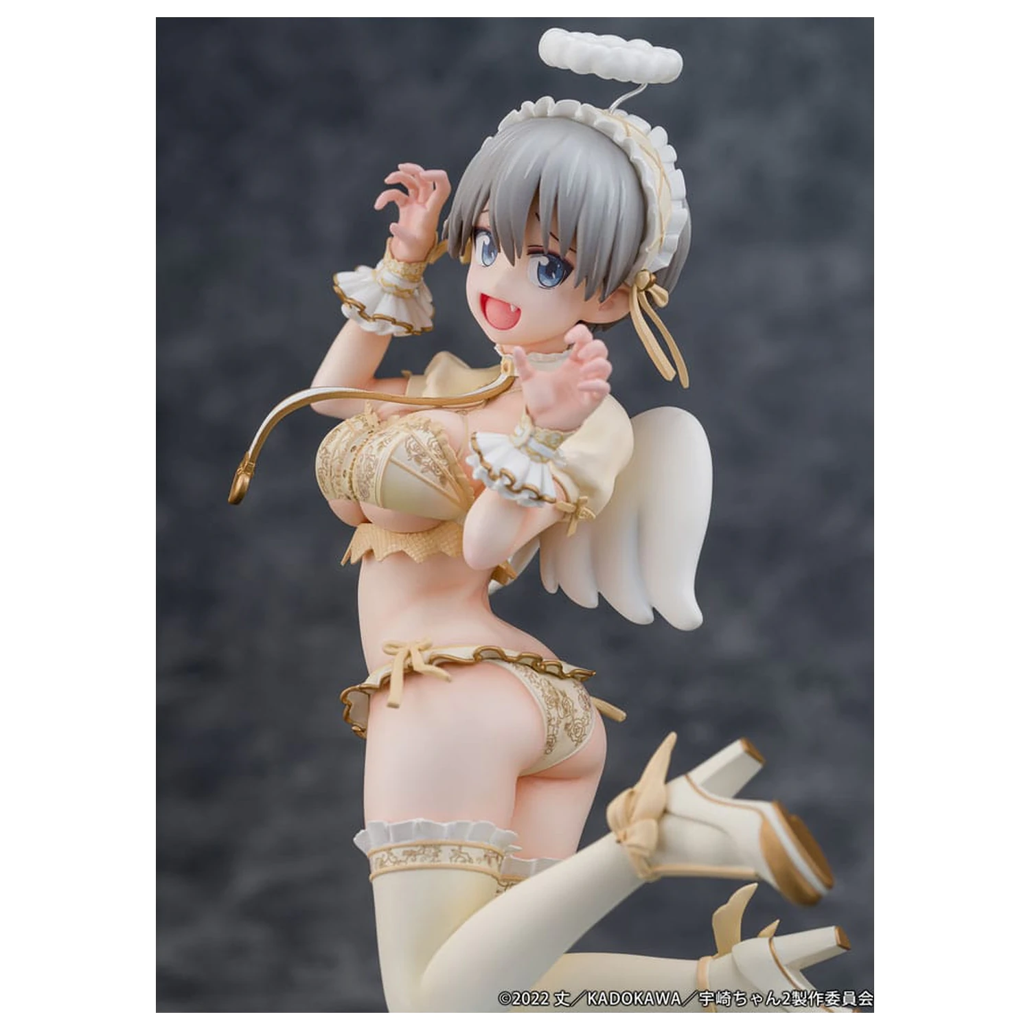 Uzaki-chan Wants to Hang Out! Statuie din PVC 1/7 Hana Uzaki Angel Ver. 19 cm poza produsului
