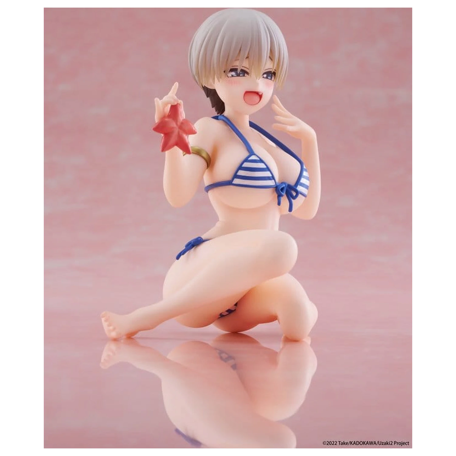Uzaki-chan Wants to Hang Out! Desktop Cute PVC Figura Hana Uzaki (Swim wear Ver.) 13 cm poza produsului