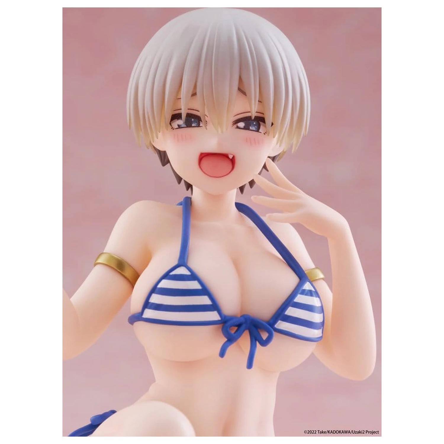 Uzaki-chan Wants to Hang Out! Desktop Cute PVC Figura Hana Uzaki (Swim wear Ver.) 13 cm poza produsului