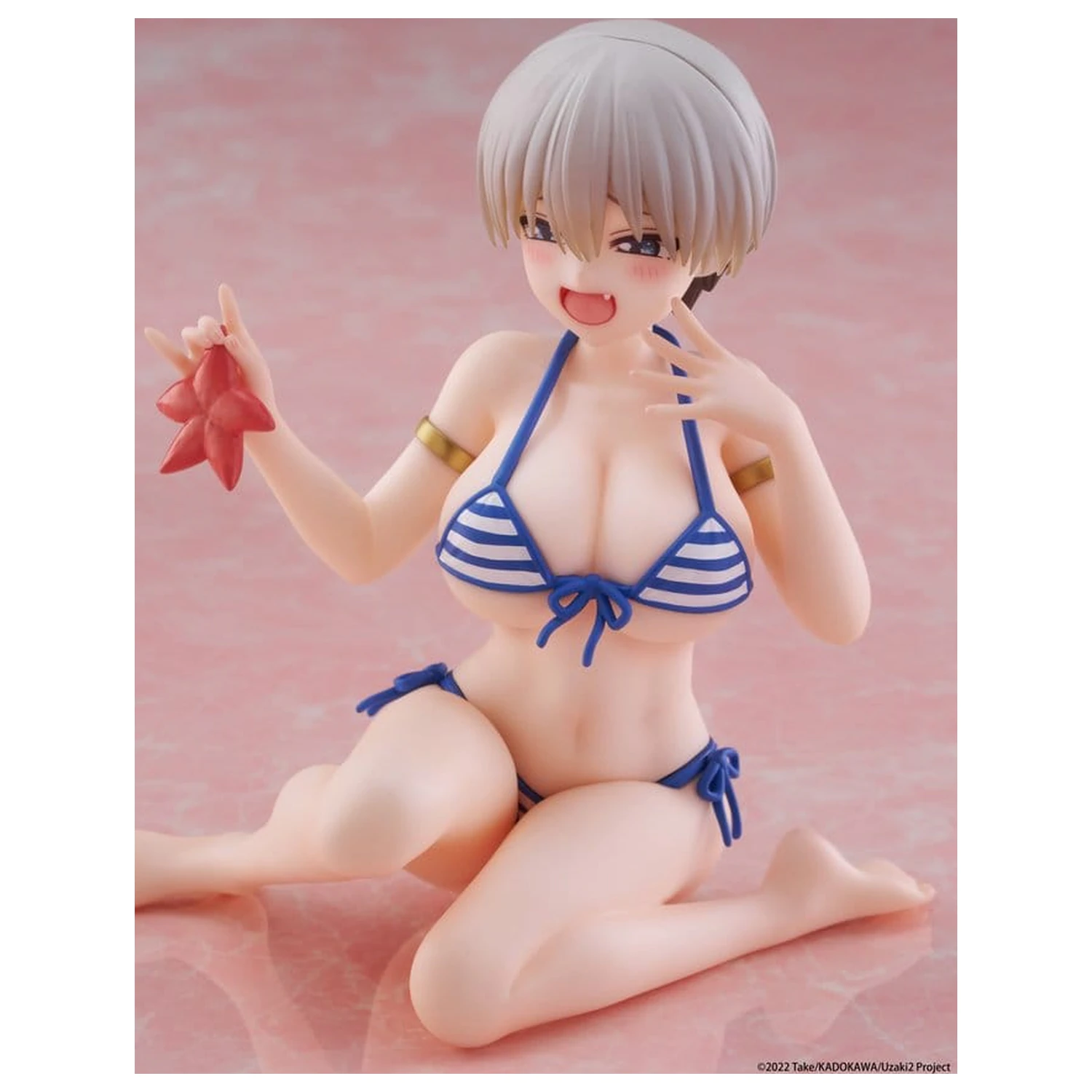 Uzaki-chan Wants to Hang Out! Desktop Cute PVC Figura Hana Uzaki (Swim wear Ver.) 13 cm poza produsului