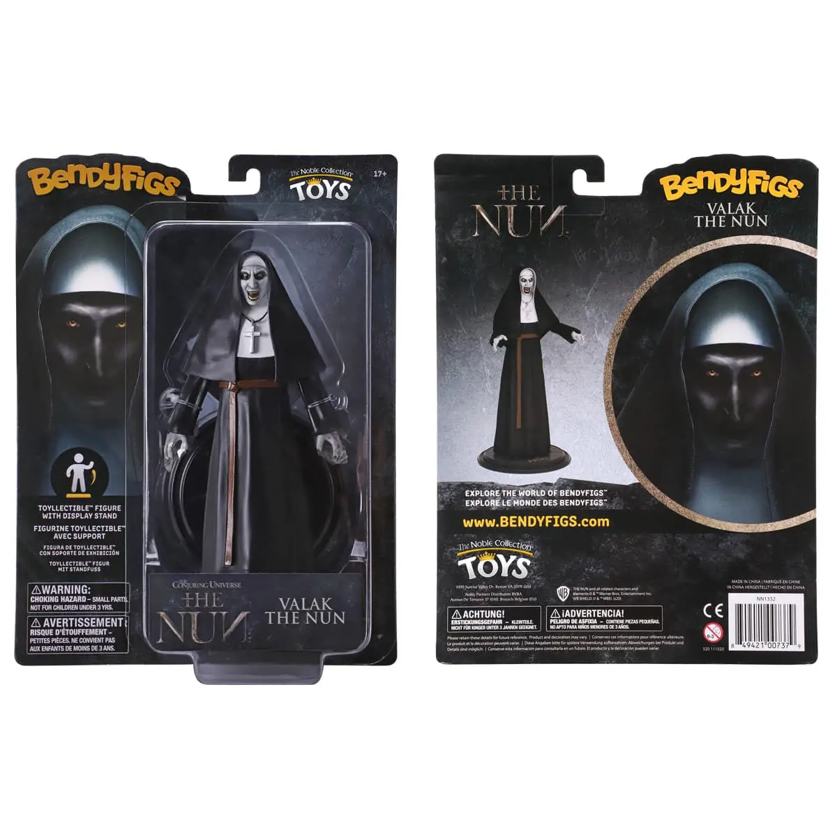 Figurină flexibilă The Nun Bendyfigs Valak the Nun 19 cm poza produsului