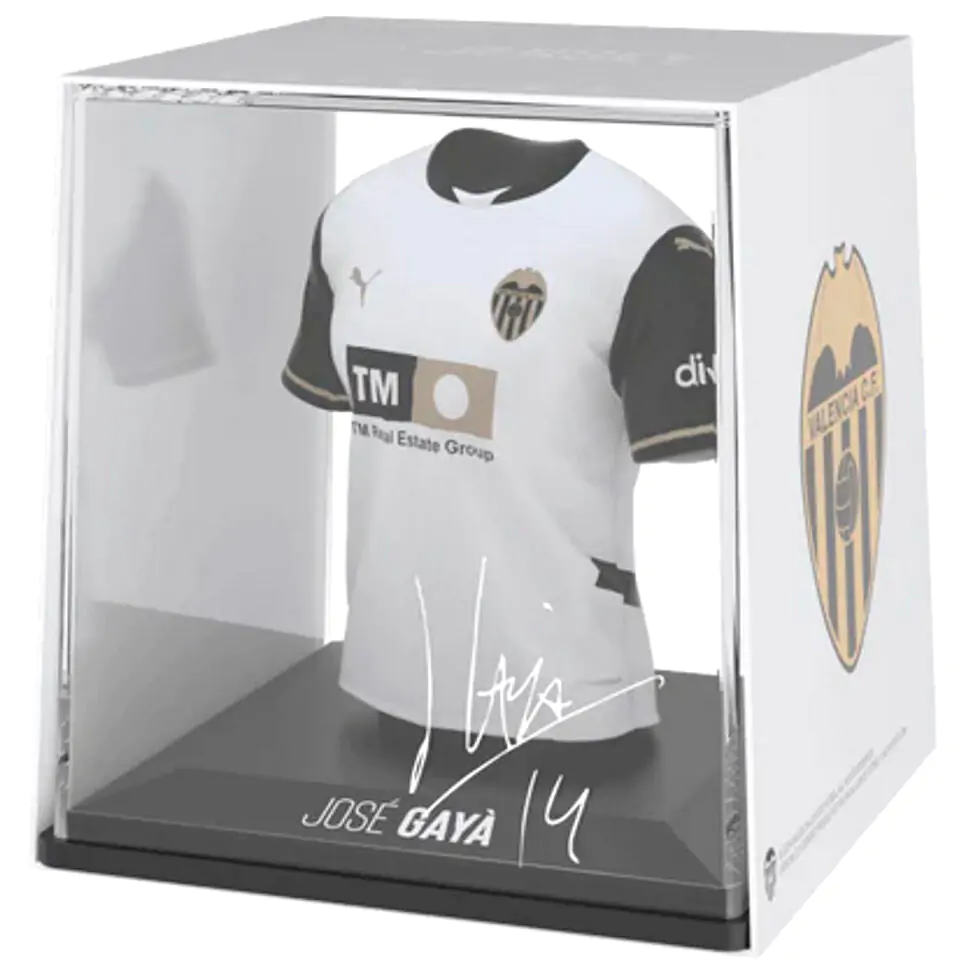Valencia CF Jose Gaya mini tricou figurină poza produsului