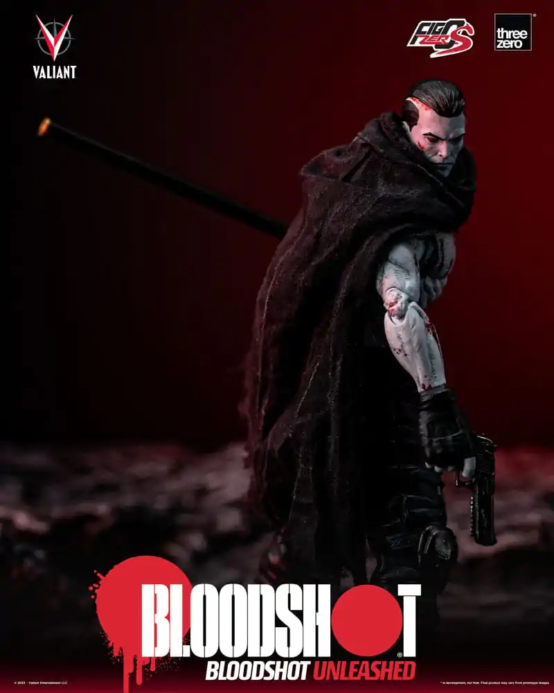 Figurină de acțiune Valiant Comics FigZero S 1/12 Bloodshot Unleashed 15 cm poza produsului
