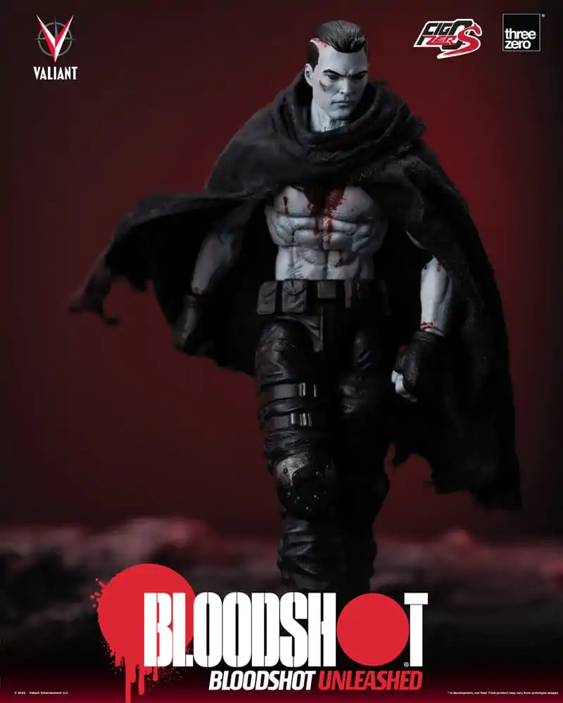 Figurină de acțiune Valiant Comics FigZero S 1/12 Bloodshot Unleashed 15 cm poza produsului