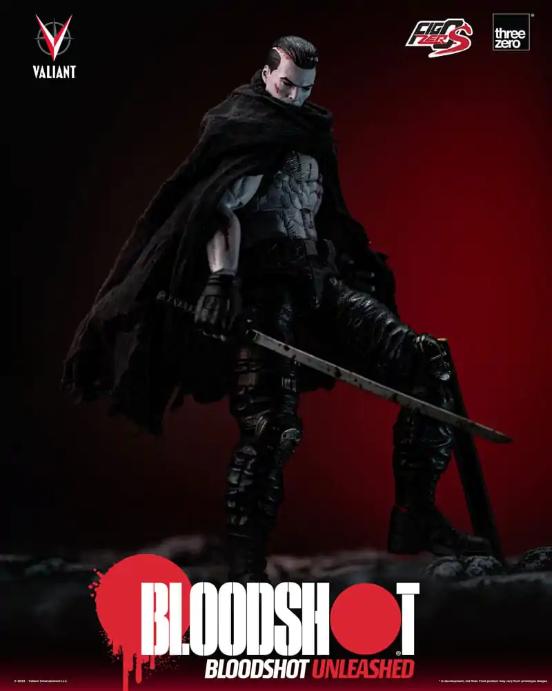 Figurină de acțiune Valiant Comics FigZero S 1/12 Bloodshot Unleashed 15 cm poza produsului