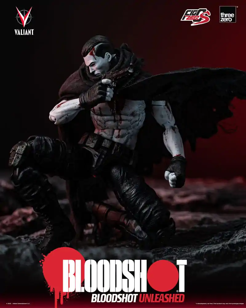 Figurină de acțiune Valiant Comics FigZero S 1/12 Bloodshot Unleashed 15 cm poza produsului